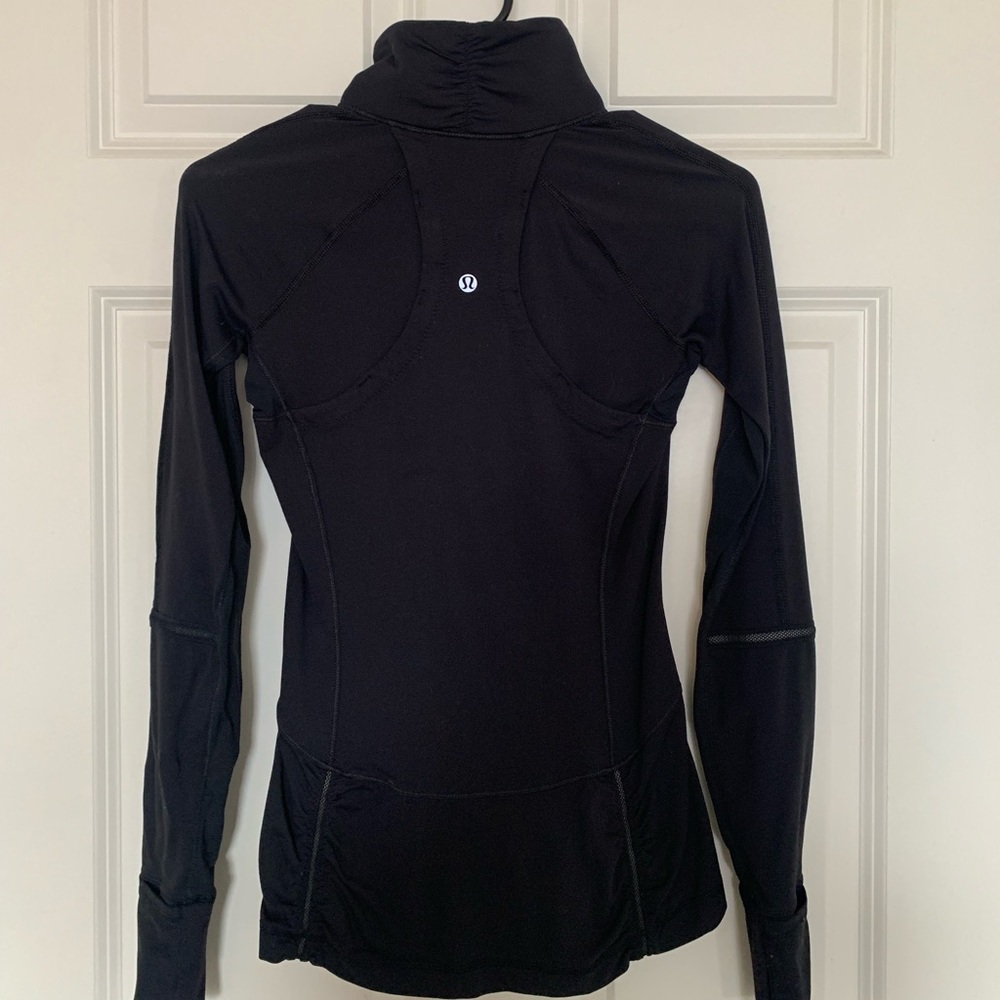 Lululemon black zip up